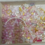 Sweet Pink Crystal Mixed Beads 150g