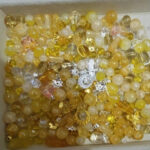 Lavender Mist Mixed Glass Beads 150g