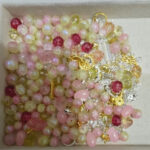 Lemon Pearl Mixed Glass Beads 150g