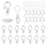 Platinum Silver Findings Jewelry Set