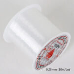 Clear Elastic Beading Cord 0.2mm 100m