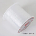 Clear Elastic Beading Cord 0.4mm 35m