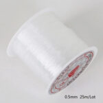 Clear Elastic Beading Cord 0.45mm 30m