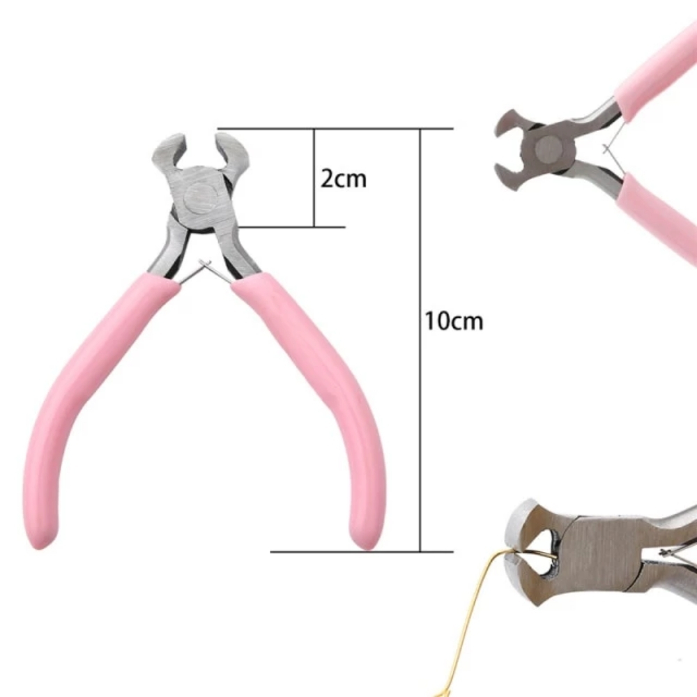 CRA (72) Pink Mini Wire Cutter Jewelry Tool - Image 1