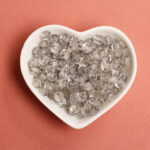 Clear Crystal Acrylic Letter Beads 3000pcs